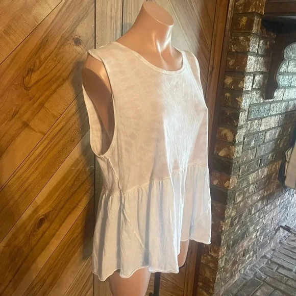 We The Free By Free People Medium Anytimeombre Babydoll Tank Top - Picture 4 of 8